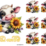 TRANSFER DTF A5 COM 2 PARTES - REF.: DTFVAC001A5