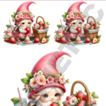 TRANSFER DTF APLIQUE GNOMOS E DUENDES 07 – 14X20CM. – REF: DAGED007