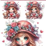 TRANSFER DTF APLIQUE MENINAS E MENINOS 05 – 14X20CM. – REF: DAMEM005