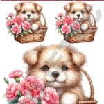 TRANSFER DTF APLIQUE PETS 04 – 14X20CM. – REF: DAPET004