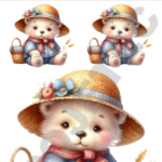 TRANSFER DTF APLIQUE PETS 06 – 14X20CM. – REF: DAPET006