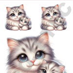 TRANSFER DTF APLIQUE PETS 07 – 14X20CM. – REF: DAPET007