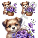 TRANSFER DTF APLIQUE PETS 08 – 14X20CM. – REF: DAPET008