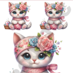 TRANSFER DTF APLIQUE PETS 09 – 14X20CM. – REF: DAPET009