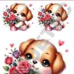 TRANSFER DTF APLIQUE PETS 10 – 14X20CM. – REF: DAPET010