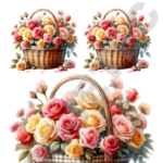 TRANSFER DTF APLIQUE FLORES E BORBOLETAS 11 – MED.: 14X20CM – REF: DAFEB011