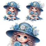 TRANSFER DTF APLIQUE PRIMAVERA 03 – MED.: 14X20CM – REF: DAPRI003