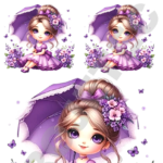 TRANSFER DTF APLIQUE PRIMAVERA 11 – MED.: 14X20CM – REF: DAPRI011