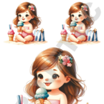 TRANSFER DTF APLIQUE VERÃO 02 – MED.: 14X20CM – REF: DAVER002