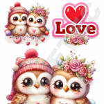 TRANSFER DTF APLIQUE LOVE 03 – 14X20CM. – REF: DALOV003