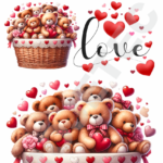 TRANSFER DTF APLIQUE LOVE 06 – 14X20CM. – REF: DALOV006