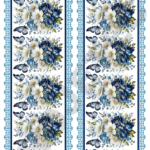 TRANSFER DTF BARRADINHOS FLORES E BORBOLETAS 08 – A4C/2 PARTES – REF: DTFBFEB008