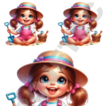 TRANSFER DTF APLIQUE VERÃO 04 – MED.: 14X20CM – REF: DAVER004