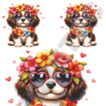 TRANSFER DTF APLIQUE VERÃO 08 – MED.: 14X20CM – REF: DAVER008