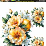 TRANSFER DTF FLORAL 03 – A4 REF: DTFFLO003A4