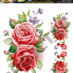 TRANSFER DTF FLORAL 04 – A4 REF: DTFFLO004A4