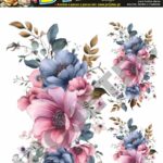 TRANSFER DTF FLORAL 06 – A4 REF: DTFFLO006A4