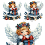 TRANSFER DTF APLIQUE NATAL NOVO 16 – 14X20CM. – REF: DANATN016