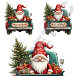 TRANSFER DTF APLIQUE NATAL NOVO 19 – 14X20CM. – REF: DANATN019